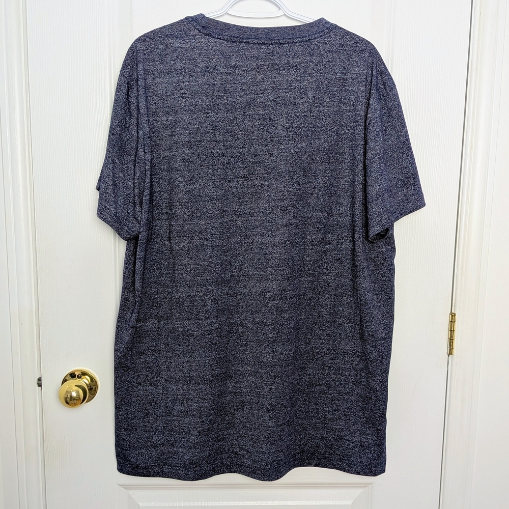 G-Star Heathered Navy Short Sleeve Tee - Picture 2 of 6